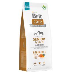 Brit Care Grain Free Senior Light Salmon & Potato 12kg