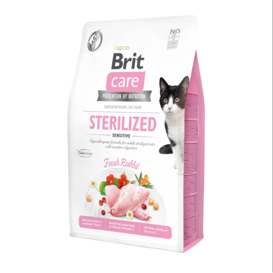 Brit Care Cat Sterilized Sensitive 2kg 