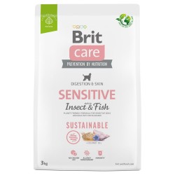 Brit Care Sustainable Dog Sensitive Insect & Fish 3Kg