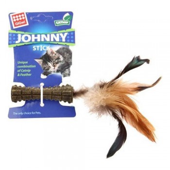 Gigwi Johnny Stick  Catnip & Feather