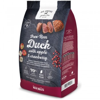 Go Native Grain Free, Free-Run Duck with Apple & Cranberry