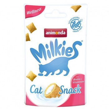 Animonda Milkies Crunchy Pillow Cat Snack Wellness 30gr